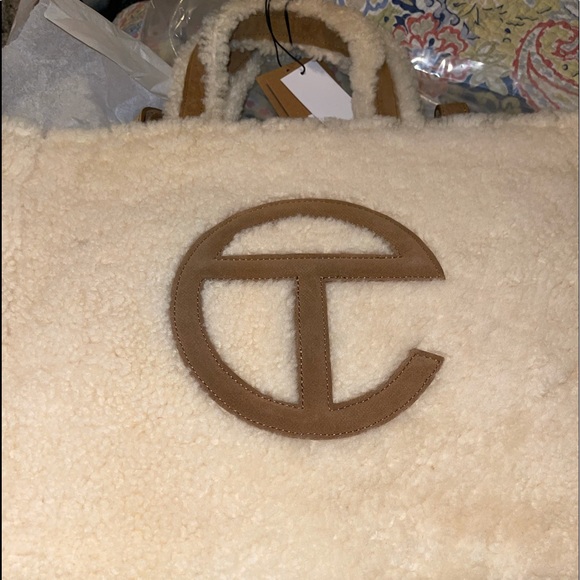 Telfar X UGG Reverse Shopping Bag Medium Natural for Women